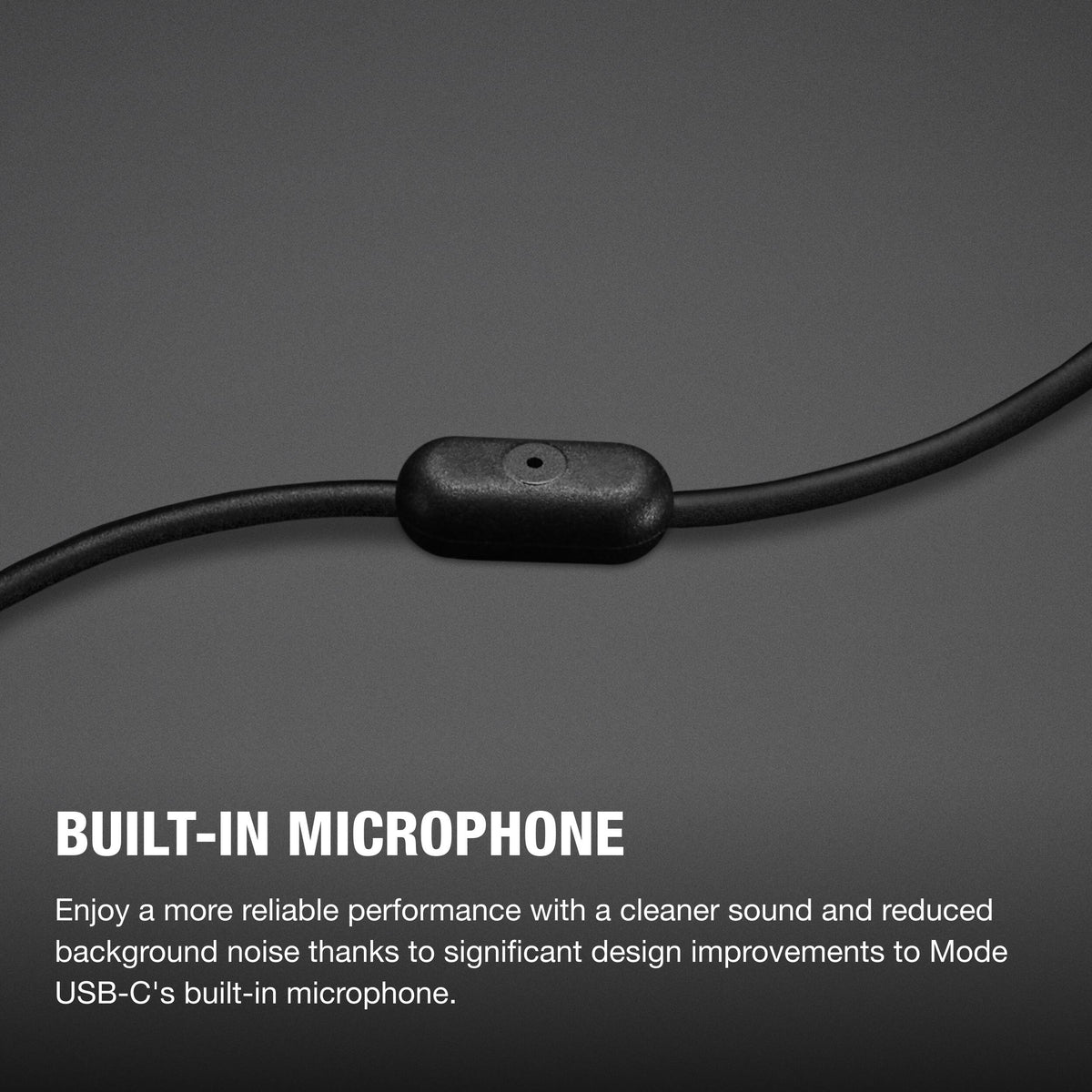 Marshall - Mode USB-C In-ear Wired Earbuds with Built-in Microphone, Customizable Fit, Tangle-resistant Cord and Dynamic Drivers - Black