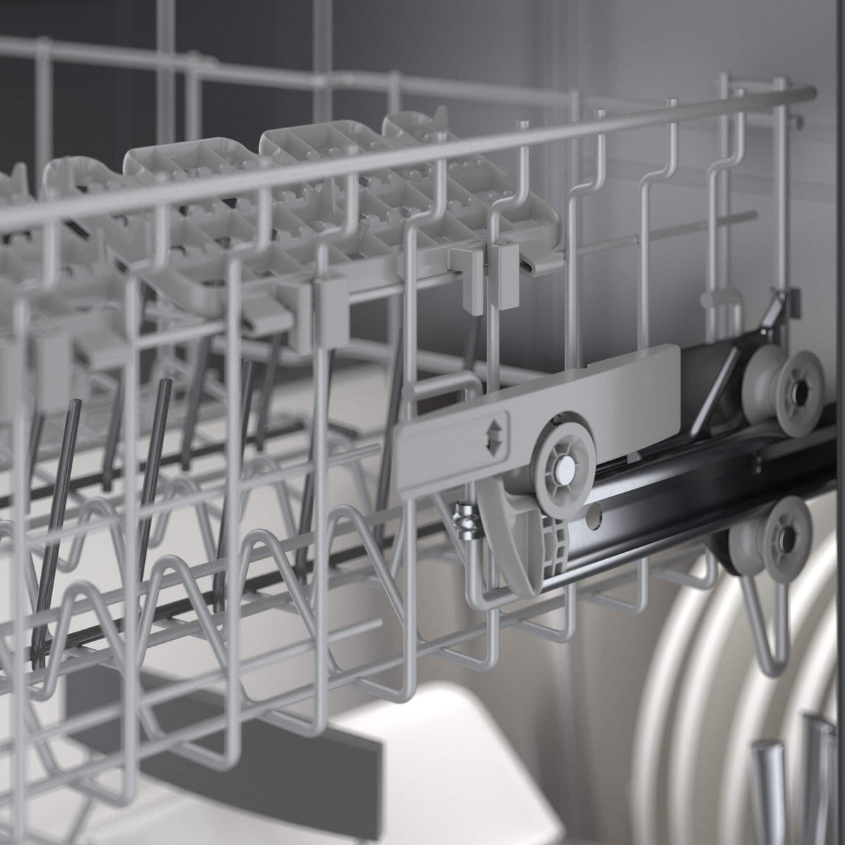 Bosch - 800 Series Top Control Smart Built-In Stainless Steel Tub Dishwasher with 3rd Rack, 42 dBA - Stainless Steel