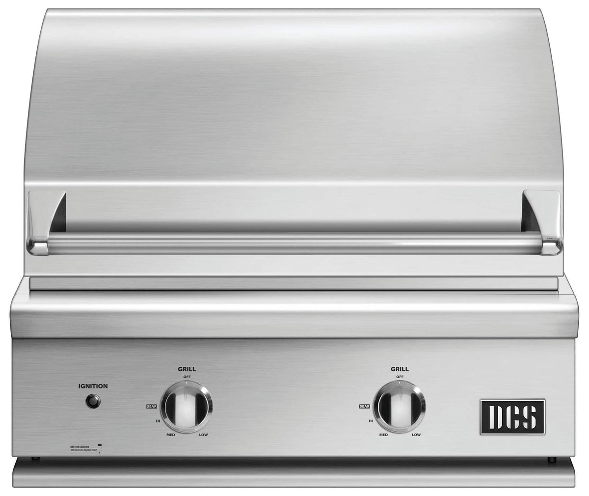 DCS - 30" Series 7 Grill Non Rotisserie, LP Gas - Stainless Steel