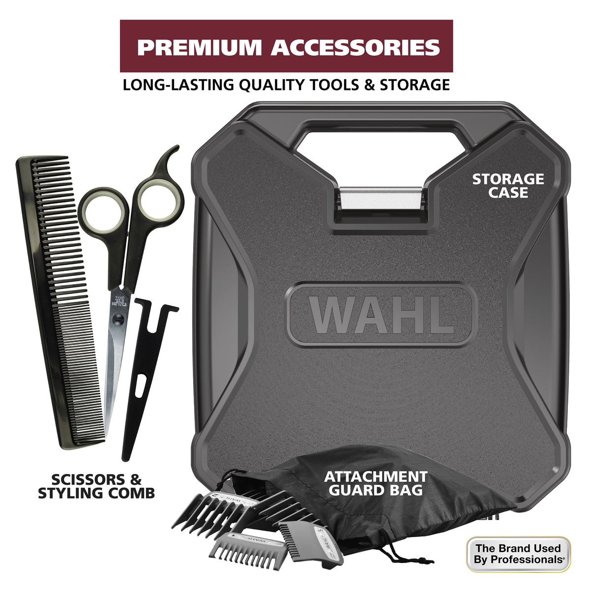 Wahl - Pro-Series Elite, Ultra Power Heavy Duty Hair Clipper, 79775 - Black