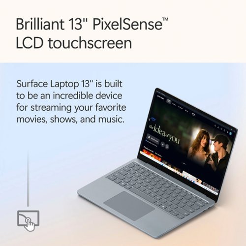 Microsoft - Surface Laptop - 13" 2K Touchscreen - Snapdragon X Plus 2025 - 16GB - 512GB Storage - Copilot+ PC - Ocean