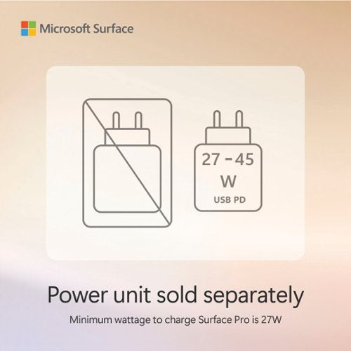Microsoft - Surface Pro - Copilot+ PC - 12" Touchscreen - Snapdragon X Plus - 16GB Memory - 512GB UFS - Device Only - Platinum