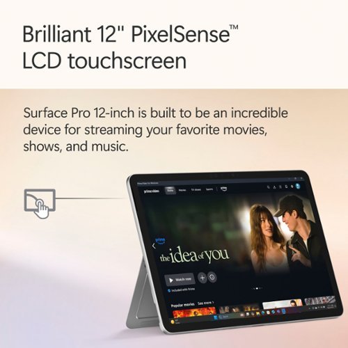 Microsoft - Surface Pro - Copilot+ PC - 12" Touchscreen - Snapdragon X Plus - 16GB Memory - 512GB UFS - Device Only - Platinum