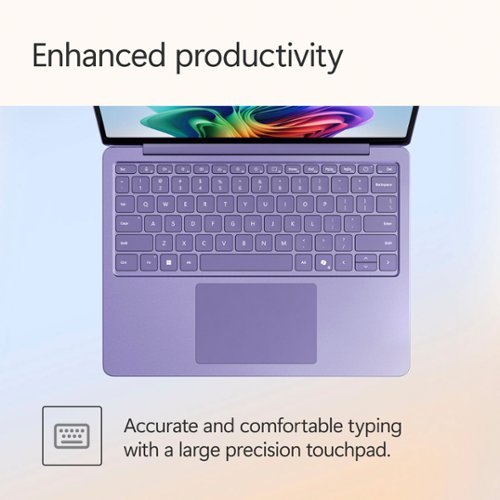 Microsoft - Surface Laptop - 13" 2K Touchscreen - Snapdragon X Plus 2025 - 16GB - 512GB Storage - Copilot+ PC - Violet