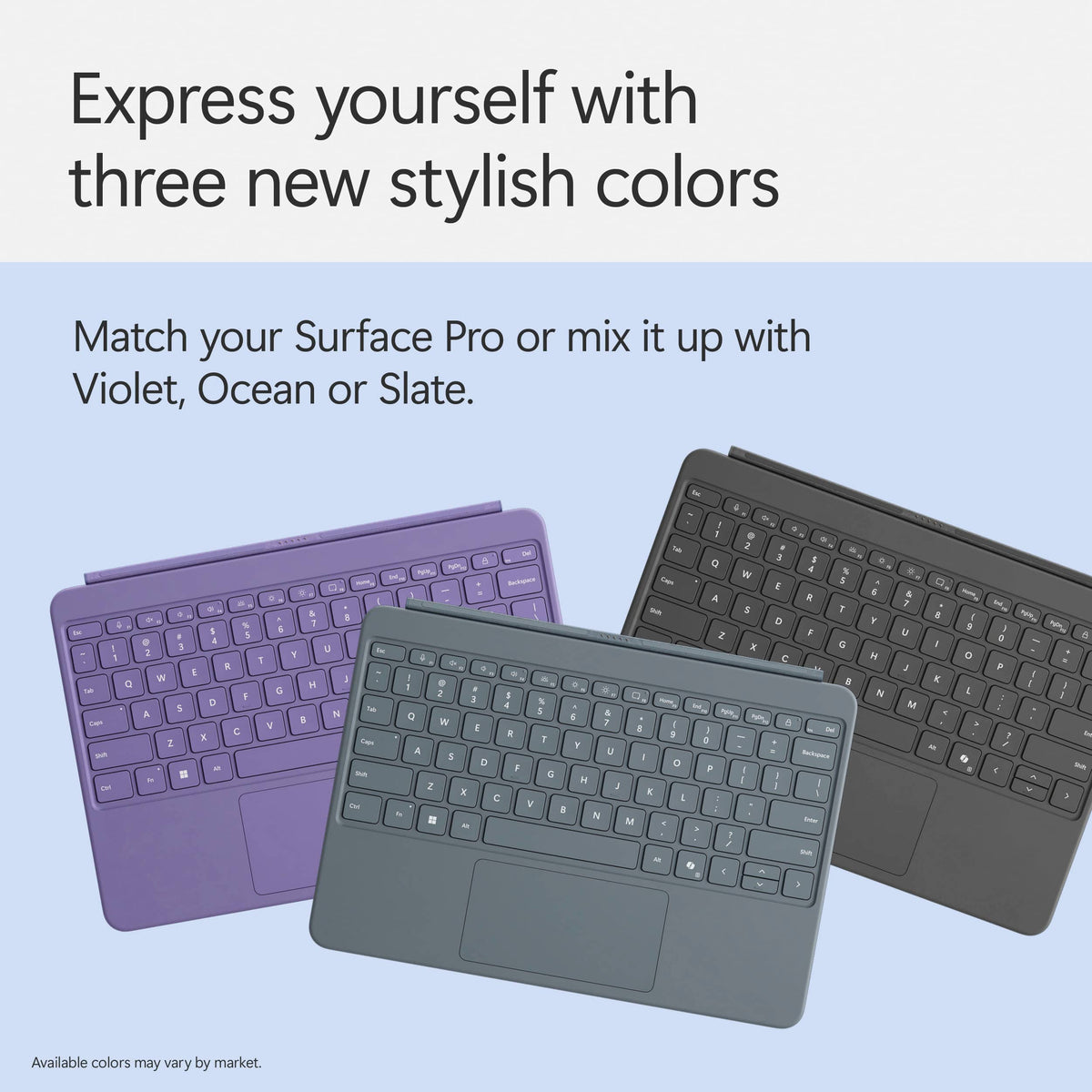 Microsoft - Surface Pro 12" Keyboard for Pro 12" - Ocean