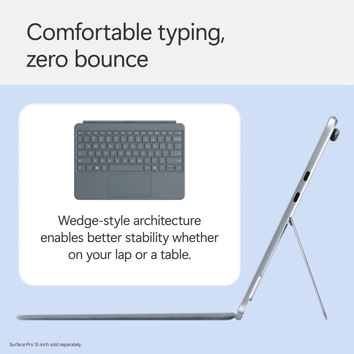 Microsoft - Surface Pro 12" Keyboard for Pro 12" - Ocean