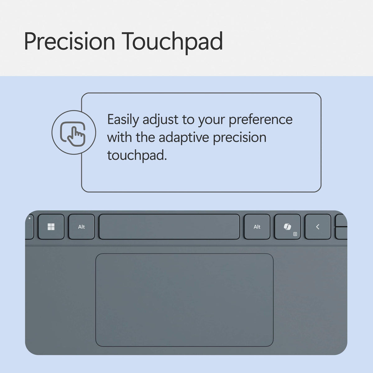 Microsoft - Surface Pro 12" Keyboard for Pro 12" - Ocean