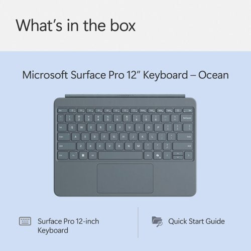 Microsoft - Surface Pro 12" Keyboard for Pro 12" - Ocean