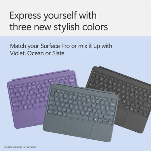 Microsoft - Surface Pro 12" Keyboard for Pro 12" with Slim Pen - Ocean