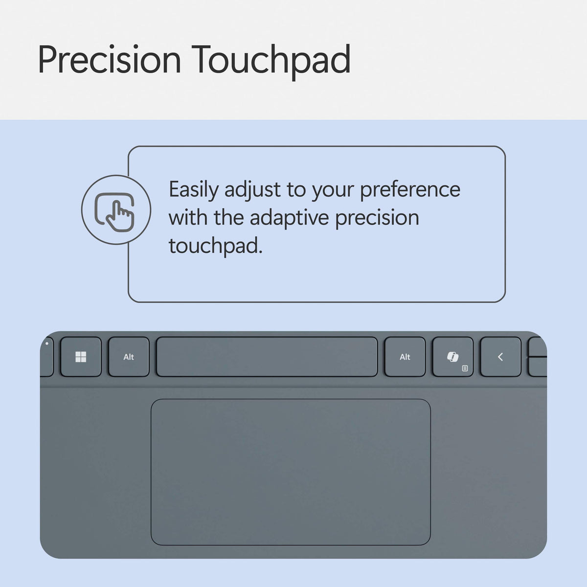 Microsoft - Surface Pro 12" Keyboard for Pro 12" with Slim Pen - Ocean