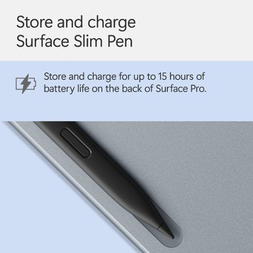 Microsoft - Surface Pro 12" Keyboard for Pro 12" with Slim Pen - Ocean