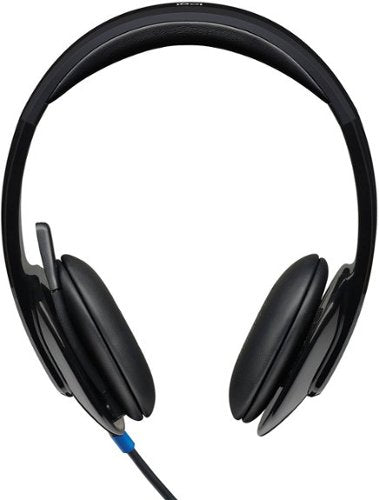 Logitech - H540 Wired On-Ear Headset - Black