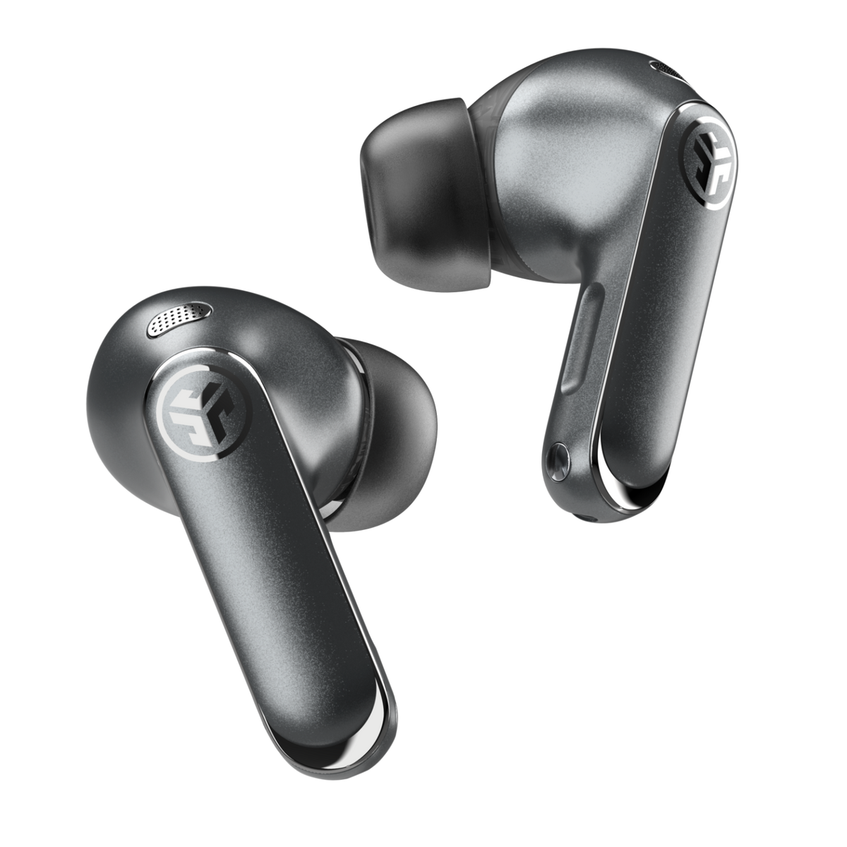 JLab - Epic Pods ANC Adaptive ANC Dual-Driver Earbuds - Spatial Audio, 60+ Hour Battery Life and Dual Drivers feat. Knowles - Black