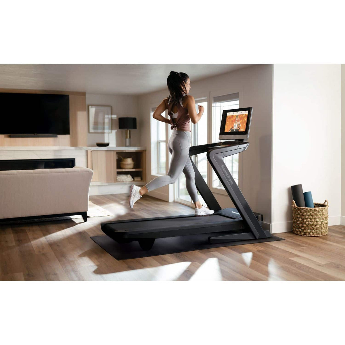NordicTrack - Treadmill Mat - Black