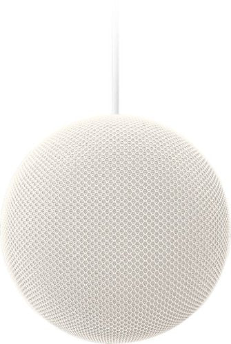 Google - Home Speaker - Smart Speaker with Gemini For Home Voice Assistant and 360-Degree Sound - Porcelain
