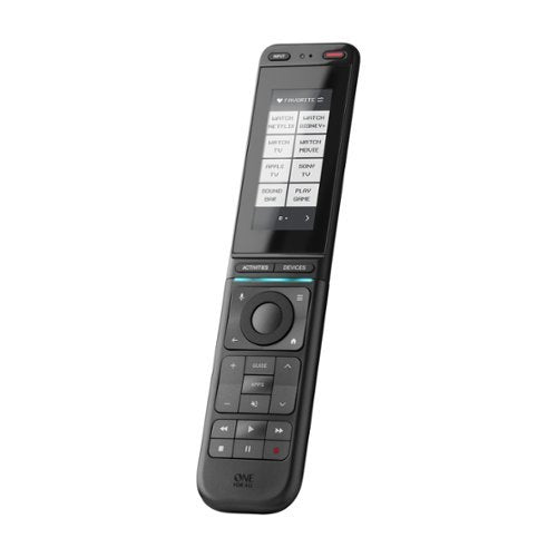 One for All - Smart Control Pro Touch 12 TV Remote - Black