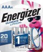 Energizer - Ultimate Lithium AAA Batteries (4-Pack)