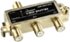 Rocketfish™ - 3-Way Coaxial Splitter - Gold