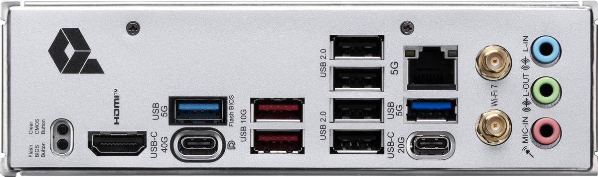 MSI - PRO X870E-P WIFI (Socket AM5) AMD X870E ATX DDR5 Wi-Fi 7 Motherboard - Gray