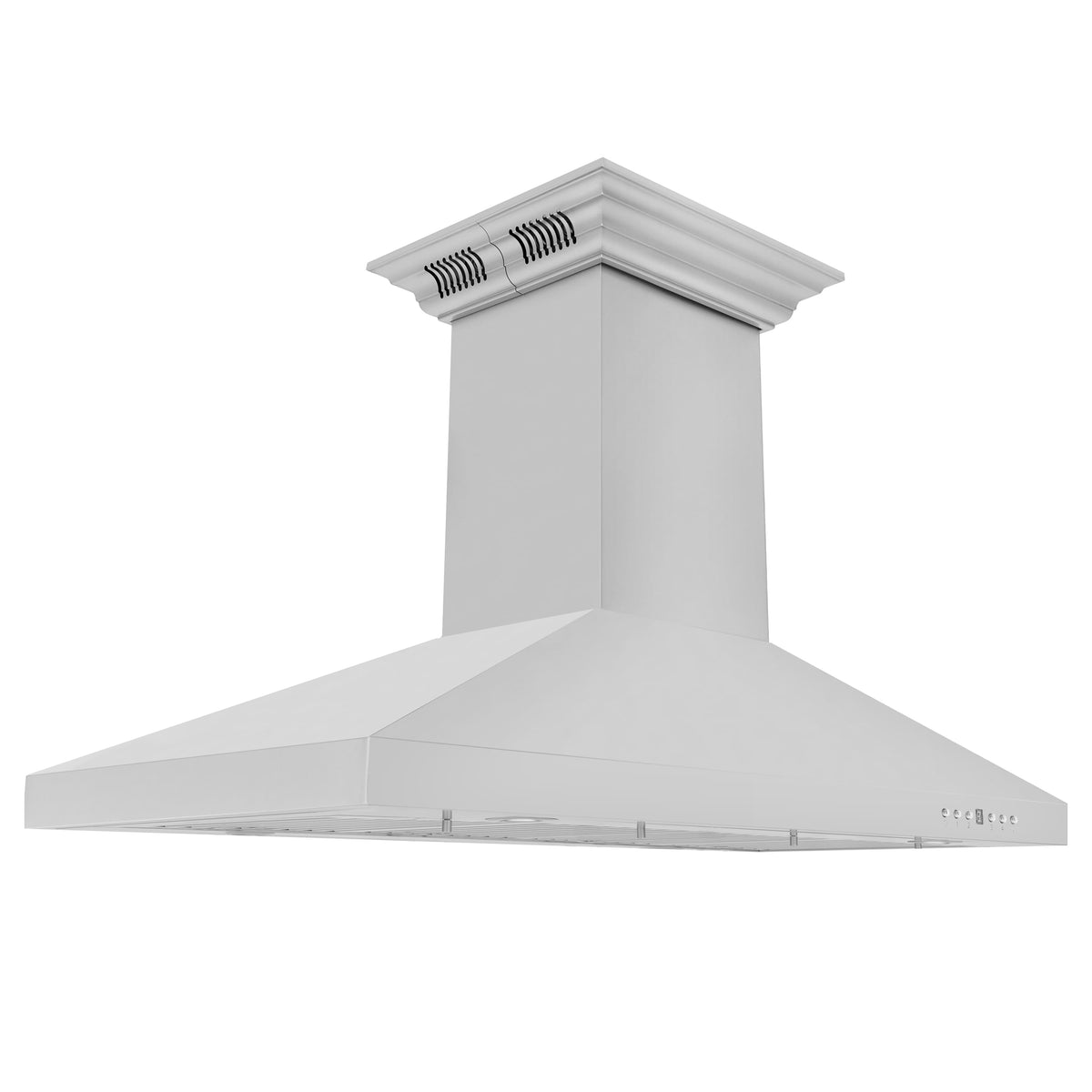 ZLINE - 48 inches - Externally Vented - Island Range Hood - Stainless Steel