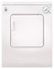 Whirlpool - 3.4 Cu. Ft. Stackable Electric Dryer with Flexible Installation - White