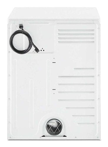 Whirlpool - 3.4 Cu. Ft. Stackable Electric Dryer with Flexible Installation - White