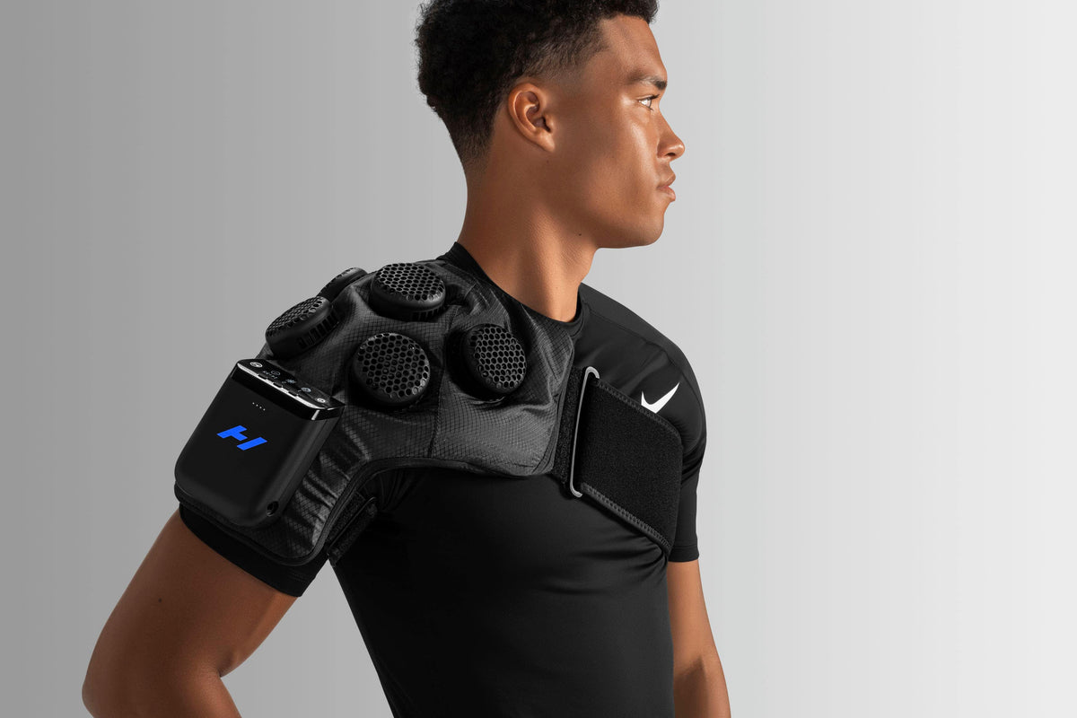 Hyperice - X 2 Shoulder Contrast Therapy Device - Black