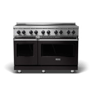 Viking - 48 in. Wide 6 Elements 5 Series Freestanding Electric Induction Range - Onyx
