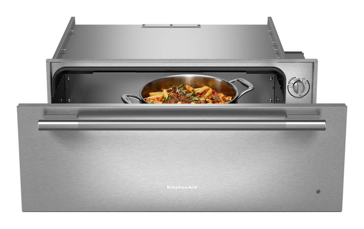 KitchenAid - 27" Slow Cook Warming Drawer - Stainless Steel