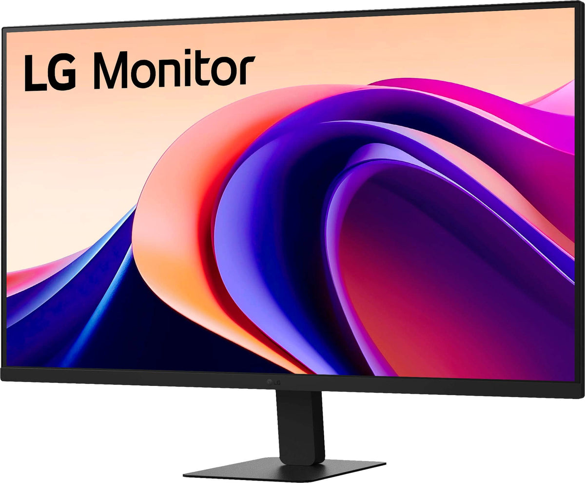 LG - 32" Monitor QHD IPS 100Hz with HDR10 (HDMI USB-C) - Black