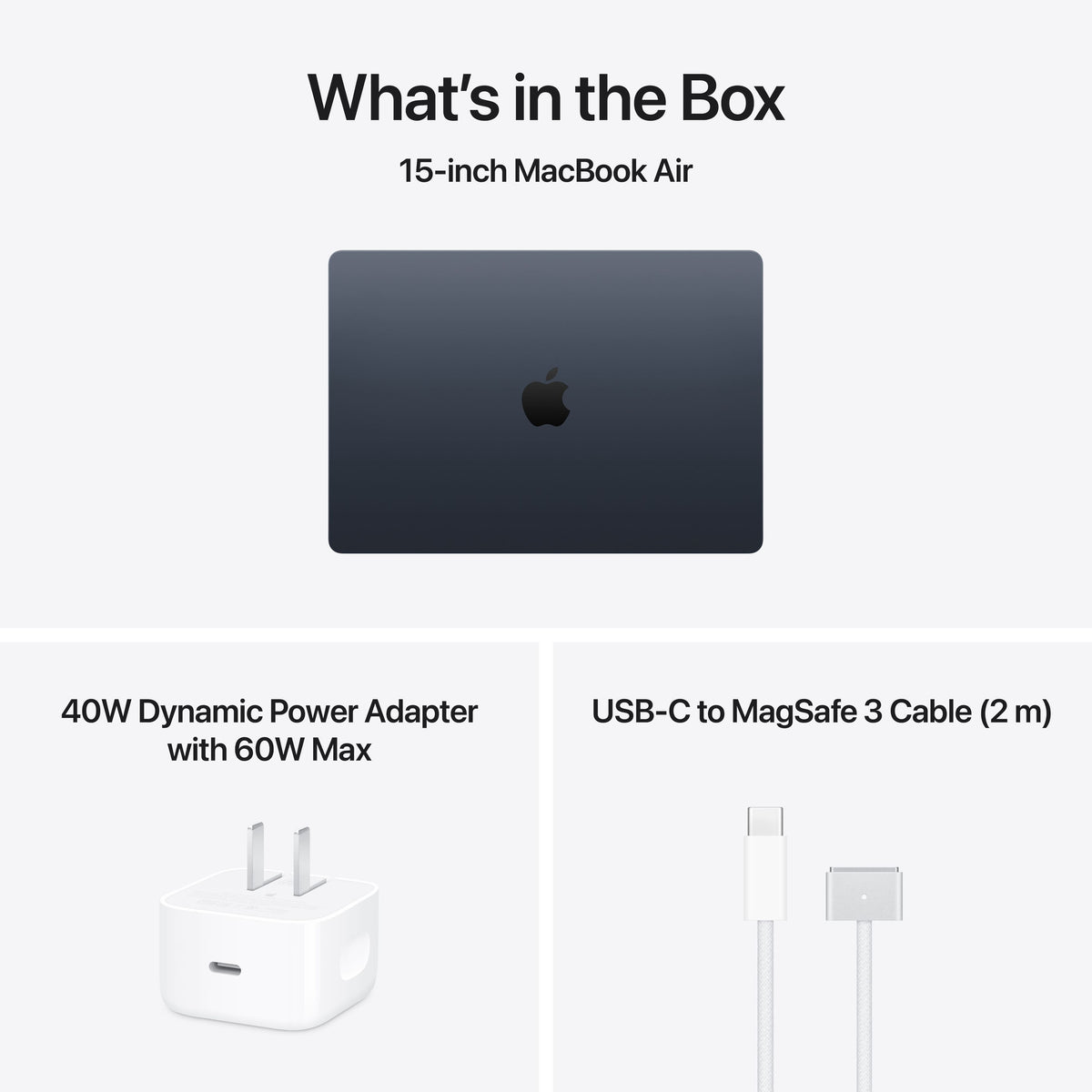 Apple - Refurbished MacBook Air 15-inch Laptop - M5 chip with 10-core CPU and 10-core GPU - 16GB Memory - 512GB SSD - Midnight
