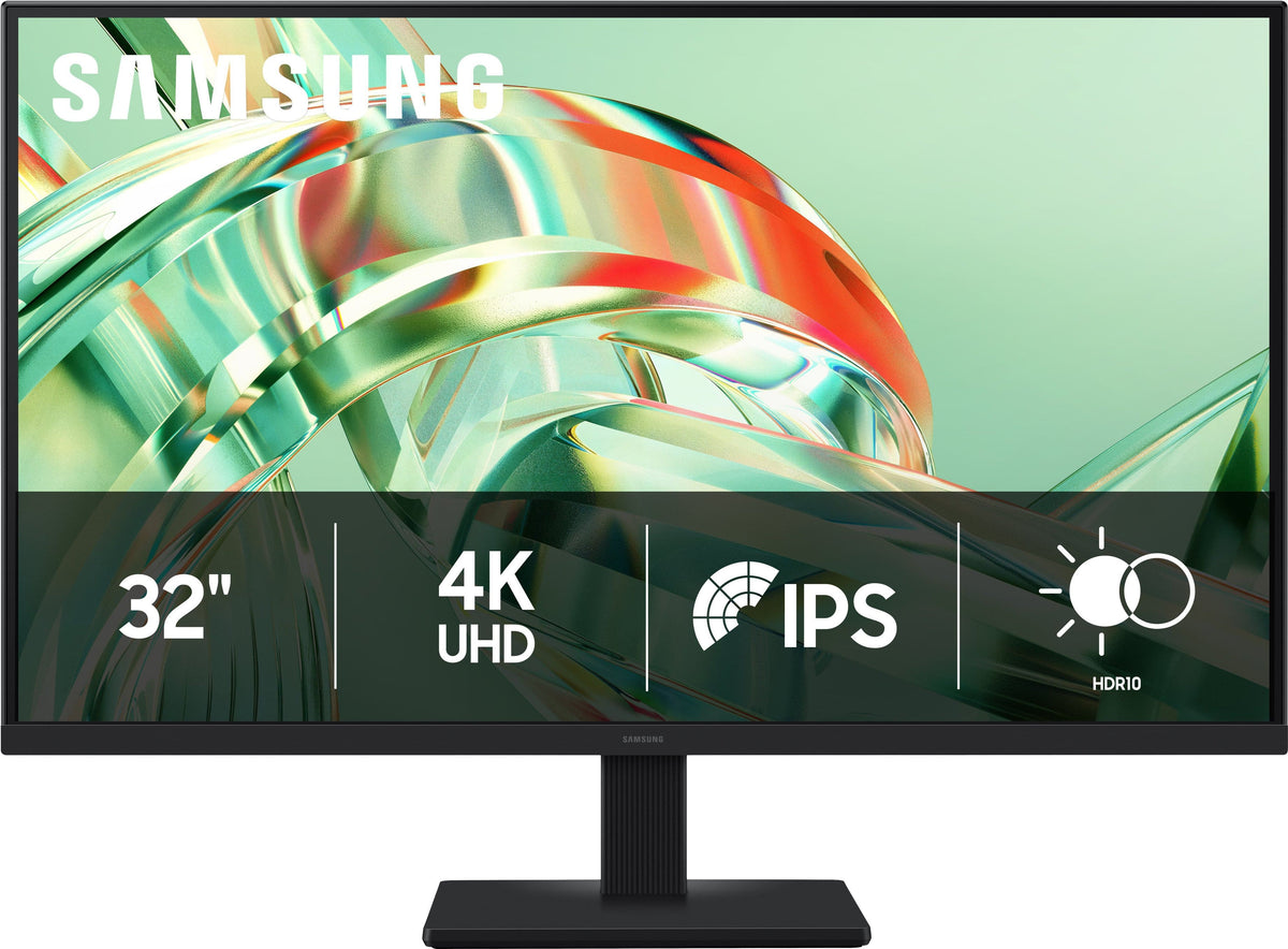 Samsung - 32" ViewFinity S7 (S71H) 4K UHD IPS High Resolution Monitor with HDR10 - Black