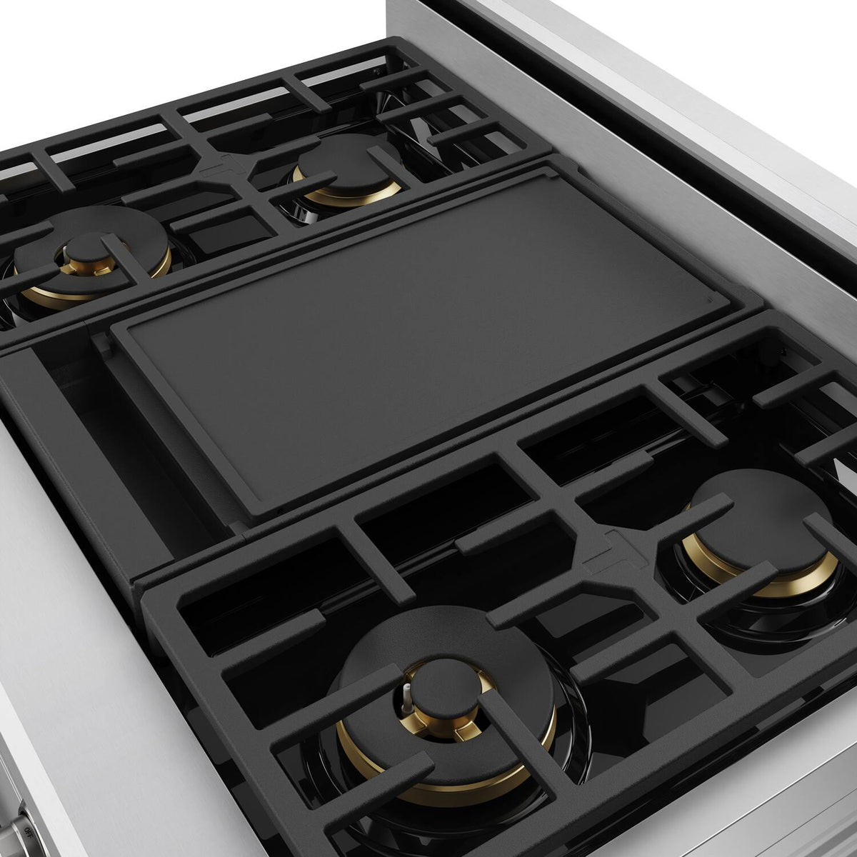 Thor Kitchen - 36 in. Wide 5 Burner 6.0 Cu Ft. Freestanding Dual Fuel Gas Range - Stainless Steel