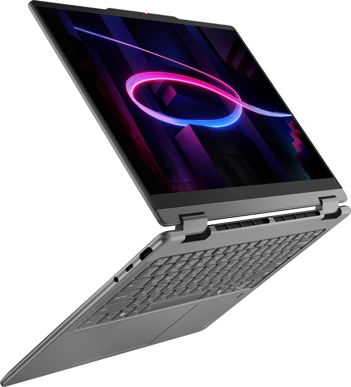 Lenovo - Yoga 7i 2-in-1 14" 2K OLED Touchscreen Laptop - Core Ultra 5 Processor 322 2026- 16GB Memory - 512GB SSD - Copilot+ PC - Luna Grey