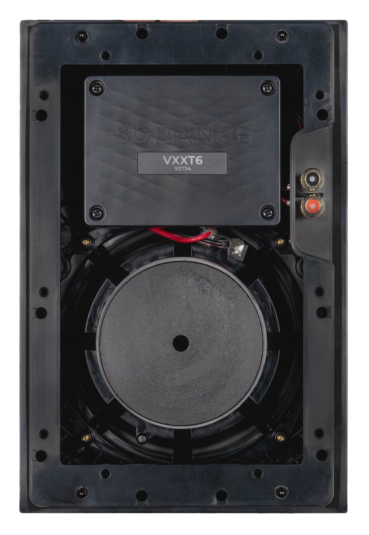 Sonance - VXXT6 RECTANGLE SINGLE SPEAKER - Visual Experience Extreme 6-1/2" 2-Way Indoor/Outdoor In wall Speaker (Each) - Paintable White