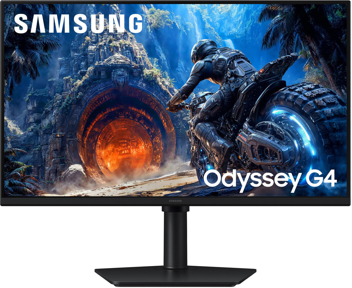 Samsung - 27" Odyssey G4 (G40H) Fast IPS FHD 300Hz 1ms AMD FreeSync Prem Gaming Monitor with HDR 10 (DisplayPort, HDMI) - Black