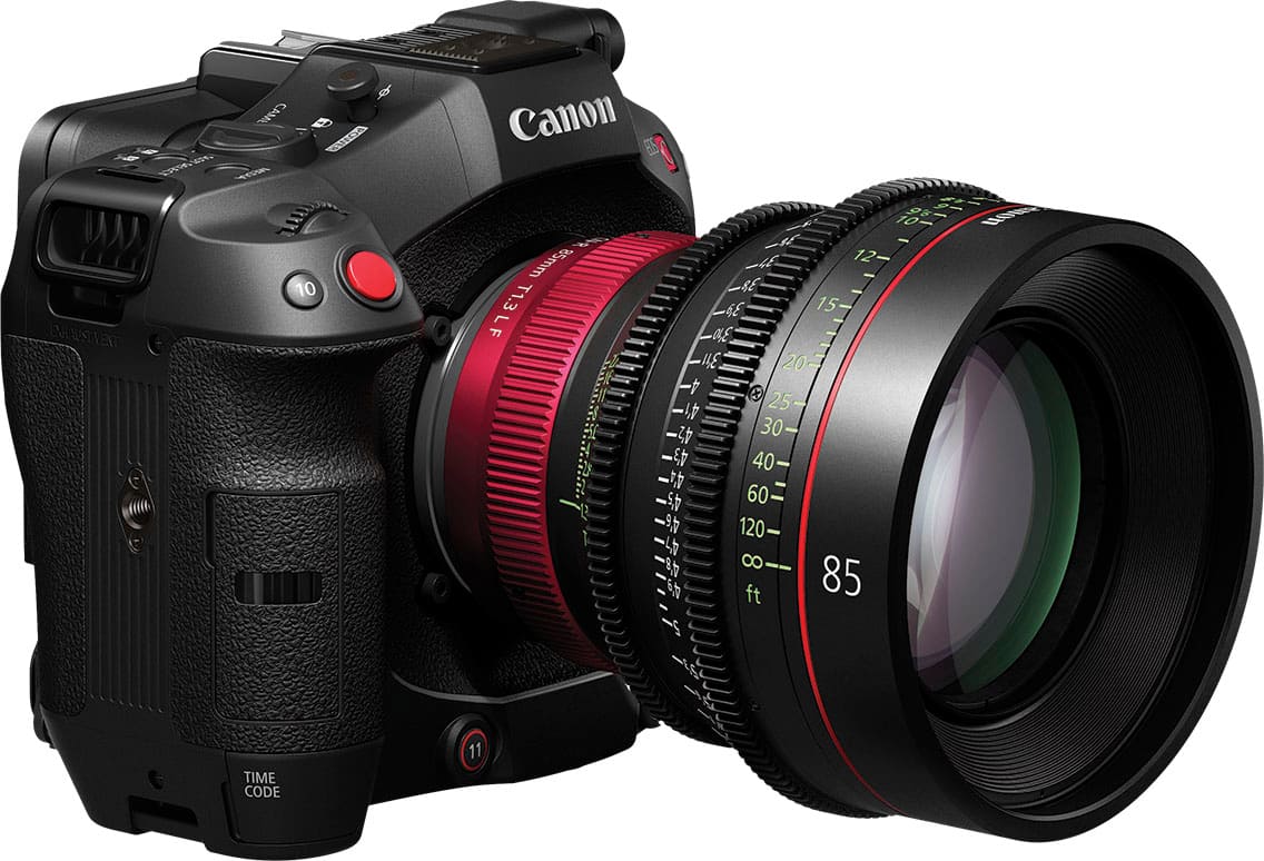 Canon - EOS C80 6K Video Mirrorless Cinema Camera (Body Only) - Black