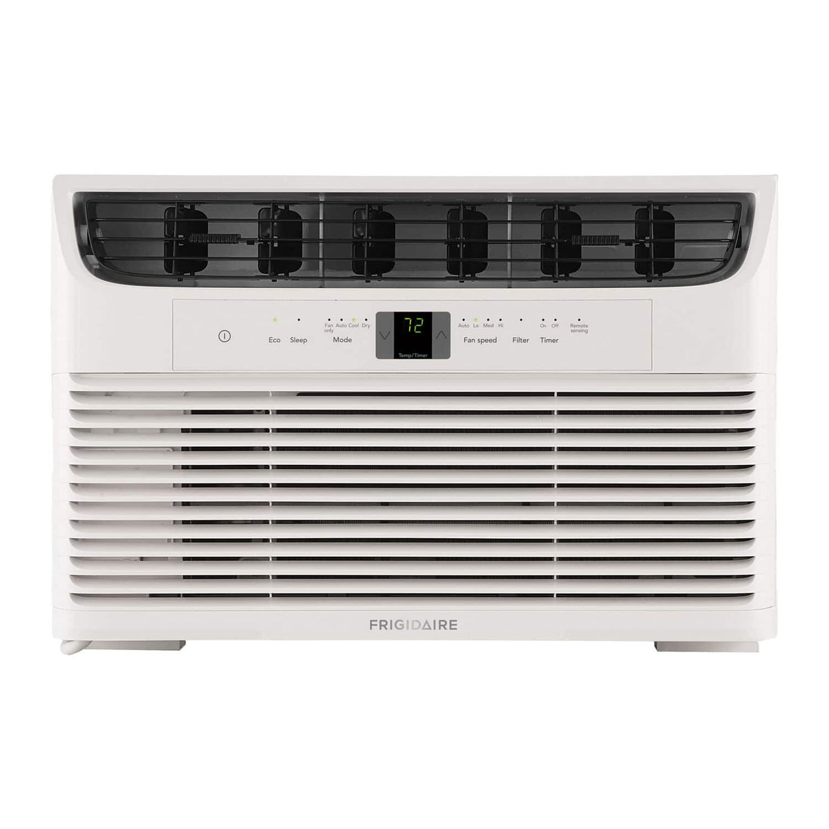 Frigidaire - 115V 6,000 BTU 250 Sq. Ft. Smart Window Air Conditioner with Remote - White