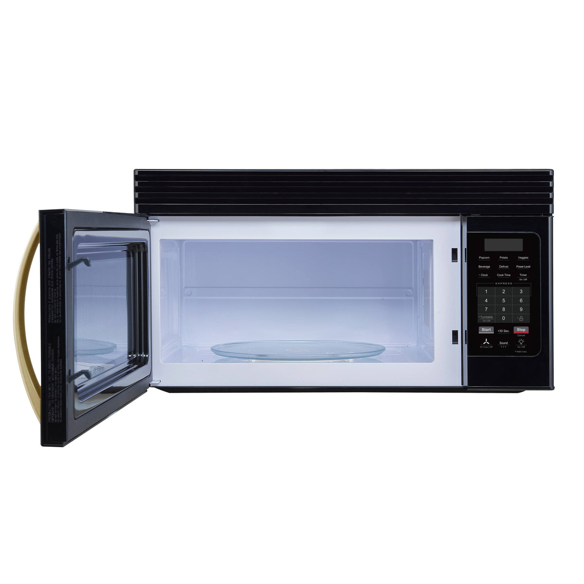 Forno Appliances - Scalo 1.6 Cu. Ft. Over-the-Range Microwave with Sensor Cooking and Auto-Defrost - Black