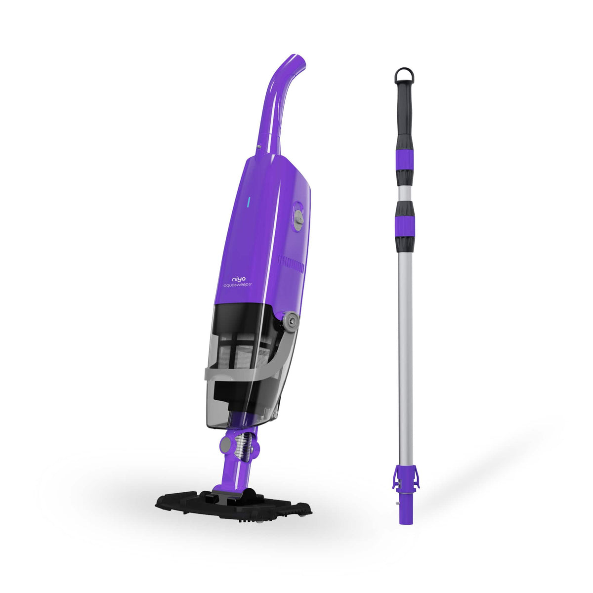 Niya - Aquasweep Cordless Handheld Pool Vacuum from the Creators of Dolphin – 180° Brush, Long Battery Life