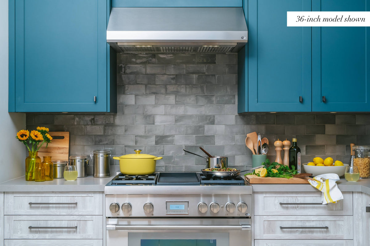 Thermador Masterpiece - 48 inches - Externally Vented & Recirculating - Wall Range Hood - Stainless Steel