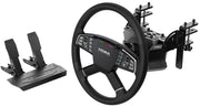Moza Racing - Truck Simulator Sim Racing Bundle for Windows (Pedals, Wheelbase, & Steering Wheel) - Black