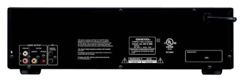 Onkyo - 6-Disc CD Player - Black