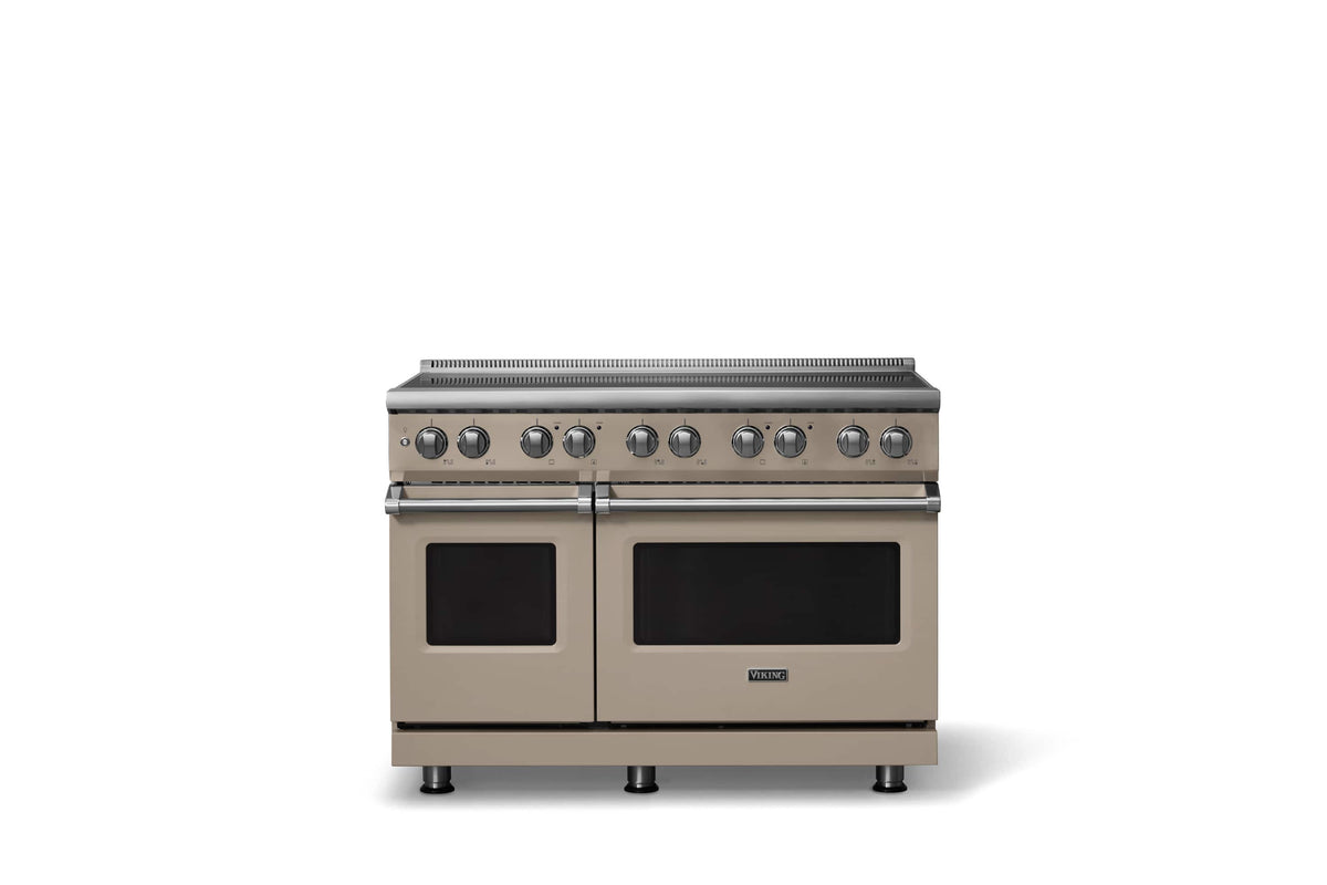 Viking - 48 in. Wide 6 Elements Pro 5 Series 7.3 Cu. Ft. Freestanding 6 Element Induction Convection Range - Nantucket