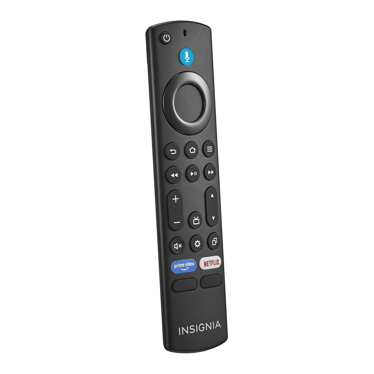 Insignia™ - Fire TV Replacement Remote for Insignia-Toshiba-Pioneer - Black