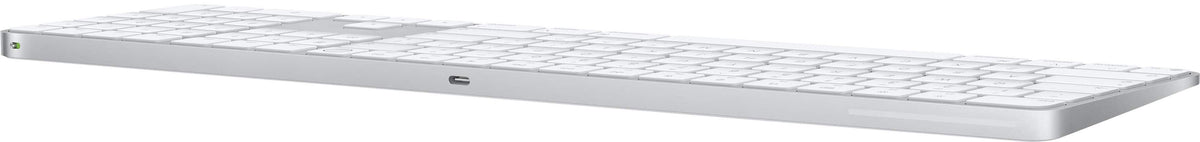 Magic Keyboard with Touch ID and Numeric Keypad for Mac models with Apple silicon (USB–C) (2026) - White Keys