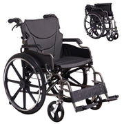 Heavy-Duty Manual Wheelchair For Adults With Double X Force Support