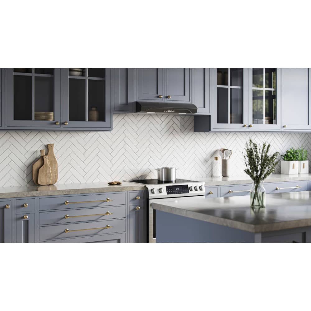 Broan - 30 inches - Convertible - Under cabinet Range Hood - Stainless Steel