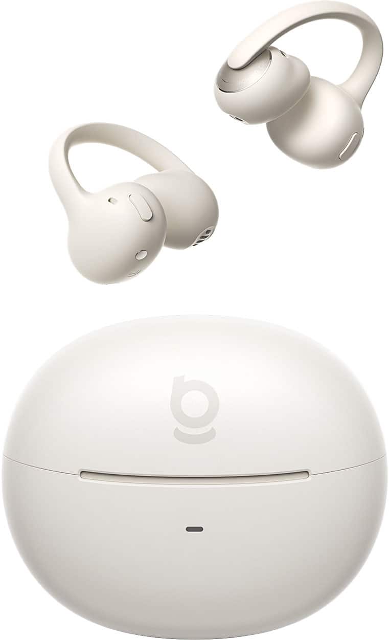 Baseus - Bowie MC2 Open-Ear Clip-On Earbuds - LDAC Hi-Res Audio,55-Hour Playtime,IP67 Water Resistance - White
