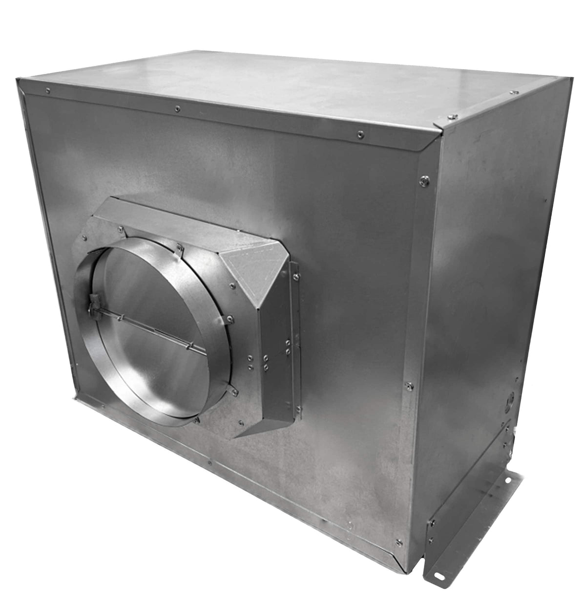 610 CFM In-Line Blower for Select Monogram Island Mount and Wall Mount Ventilation Hoods - Stainless Steel